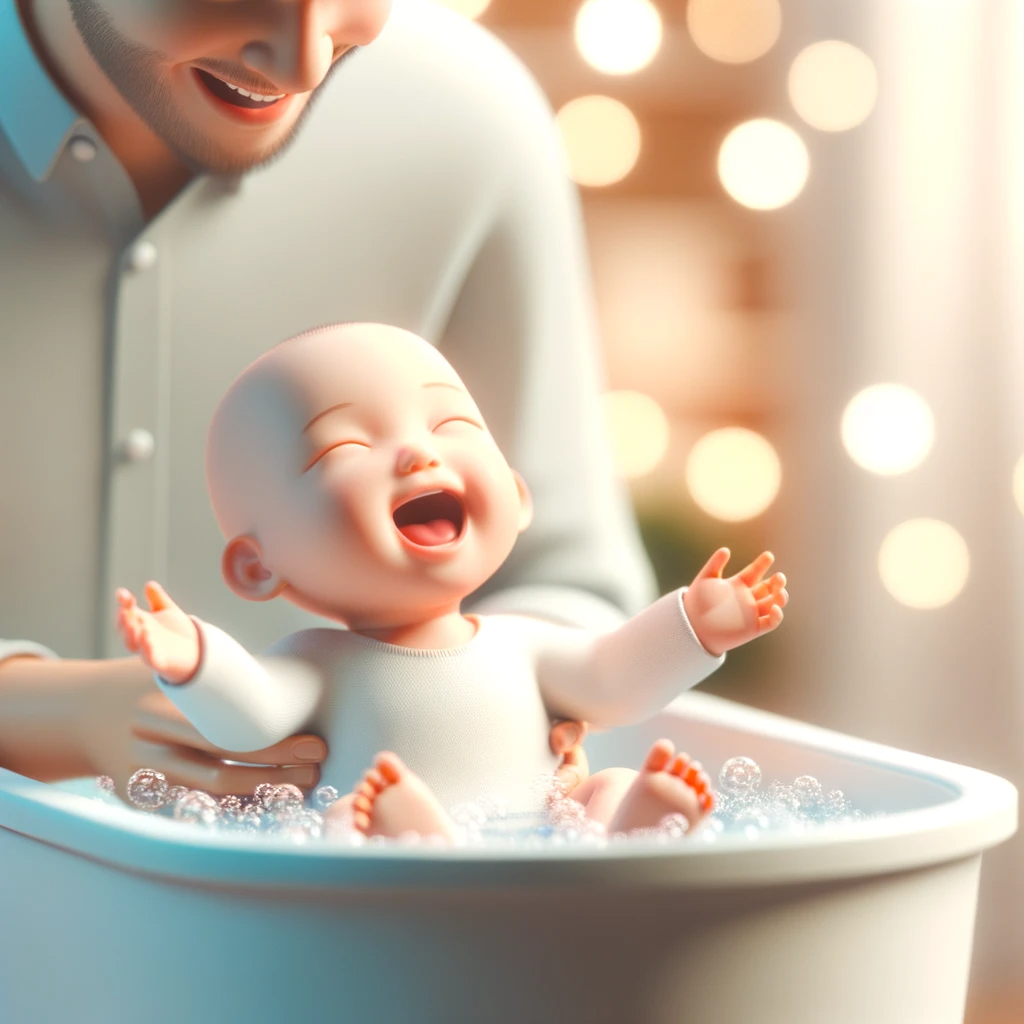 The power of warm bath. littlegovinda.com