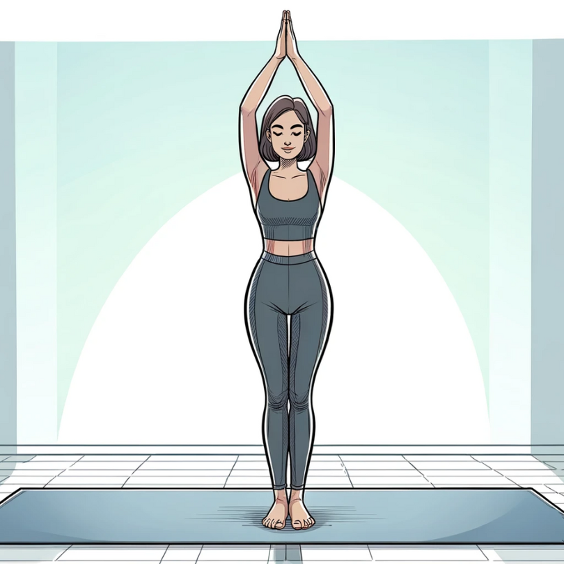 yoga during pregnancy 
Mountain Pose (Tadasana)